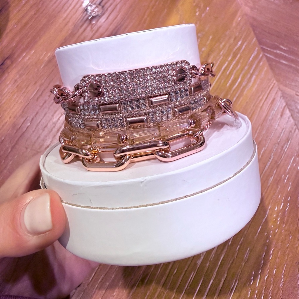 BP summer stack 25 Gold and Silver Women's Bracelet Set